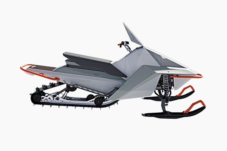 Vidde Alfa Electric Snowmobile Worlds First Electr