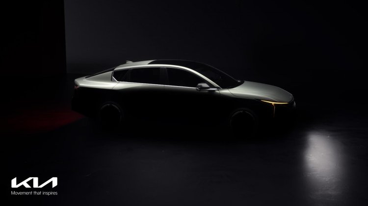Kia K4 Teaser Right Side