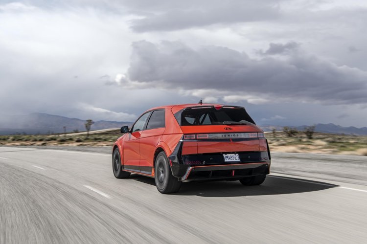 Hyundai Ioniq 5 N Rear Quarter Pikes Peak