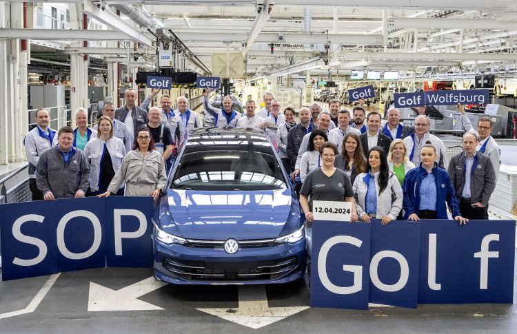 Vw Golf Production Commences