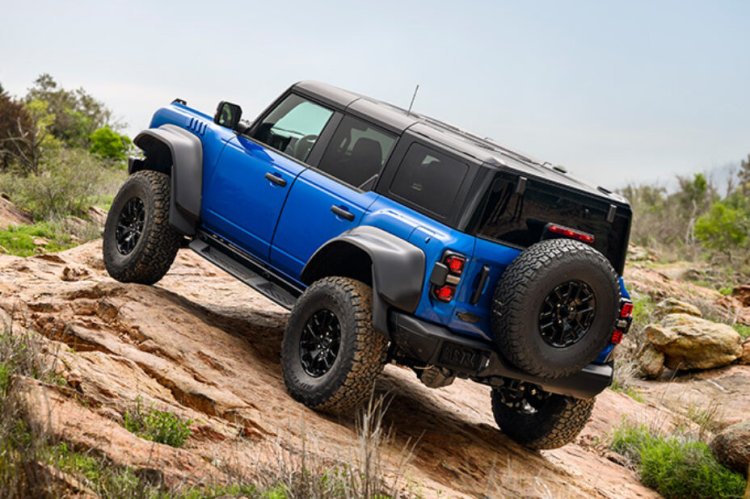 Ford Bronco Raptor Black Rear Quarter