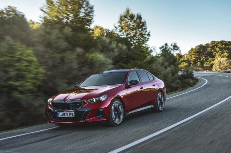 Bmw I5 M60 Xdrive Front Quarter Left