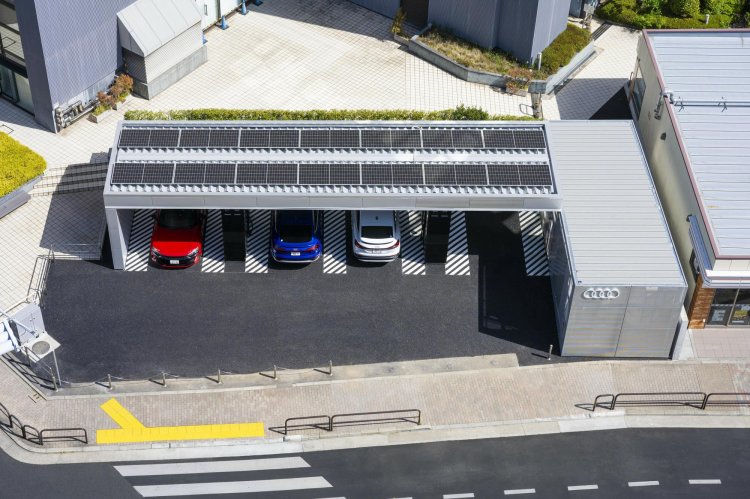 Audi Fast Charging Japan