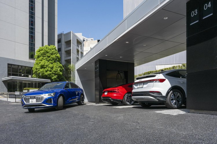 Audi Fast Charging Setup Japan