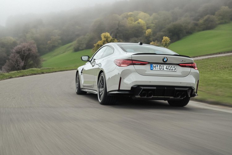 Bmw M4 Competition M Xdrive Rear Quarter