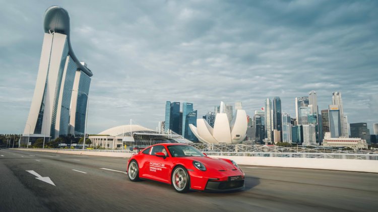 Porsche In Action Porsche Experience Centre Singap