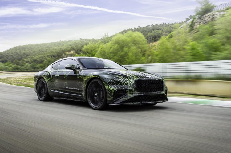 New Bentley Continental Gt Front Quarter Dynamic