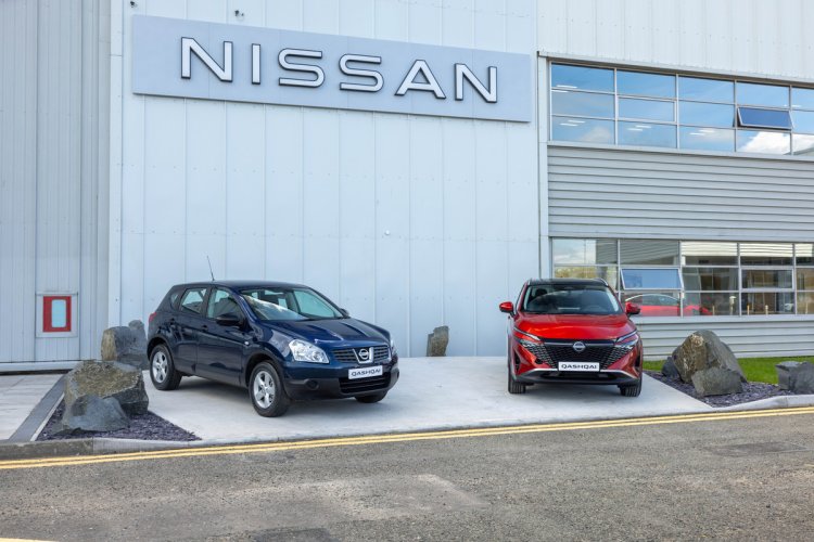 First Generation Nissan Qashqai With A New Nissan