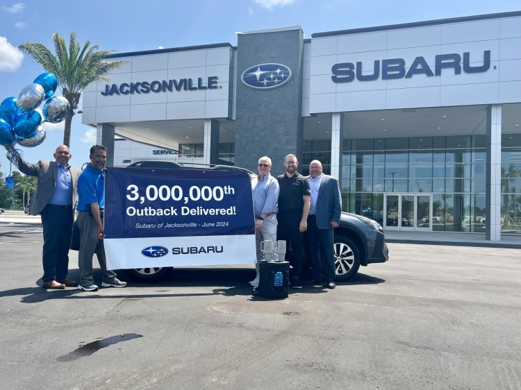 3 Millionth Subaru Outback Suv Sold In Us
