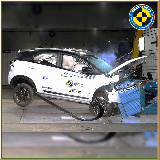 Tata Nexon Ev Bharat Ncap Test