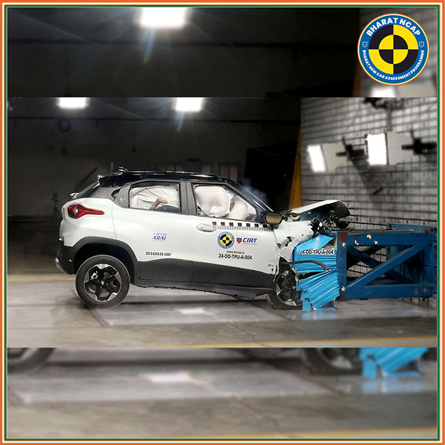Tata Punch Ev Bharat Ncap Crash Test