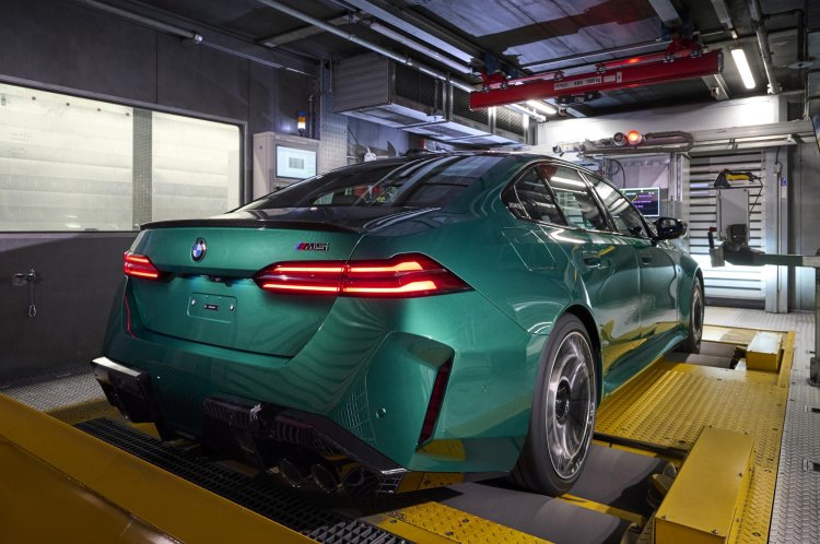 2024 Bmw M5 Rear Quarter