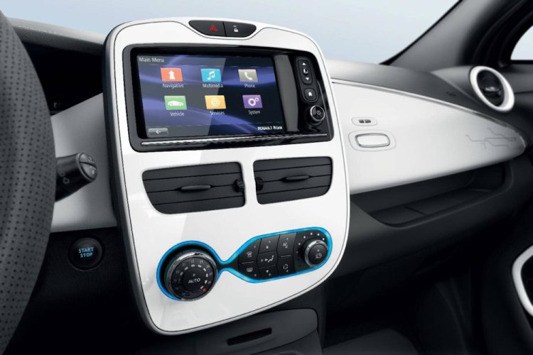 Old Car Touchscreen Infotainment