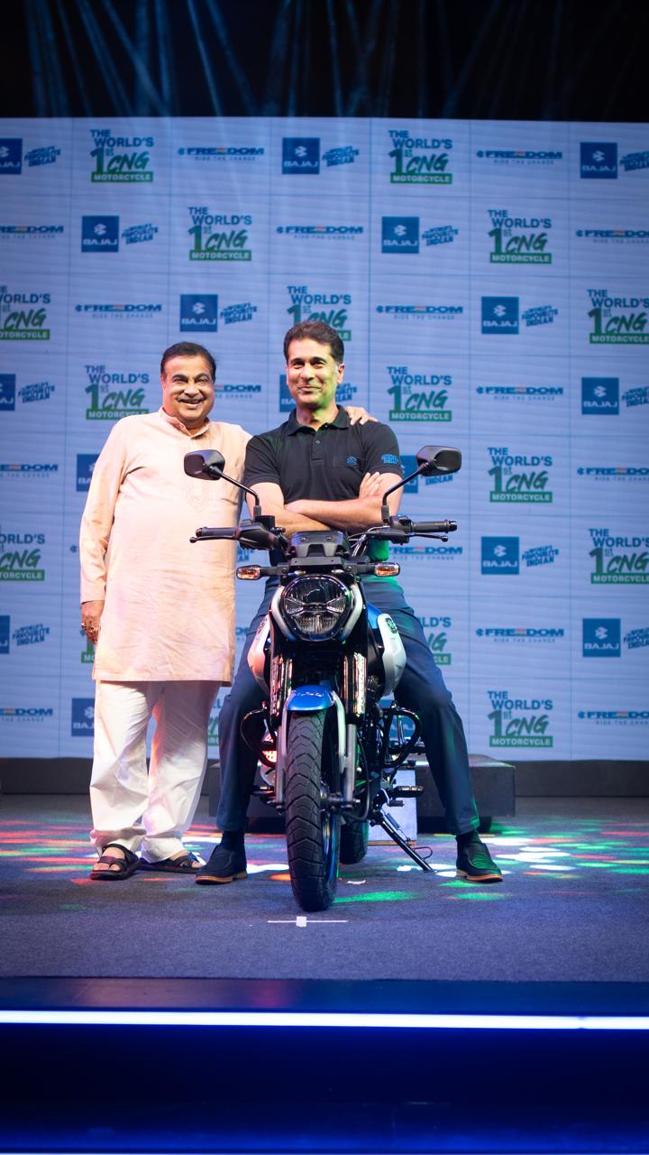 Bajaj Launches World's First CNG Motorcycle: Bajaj Freedom