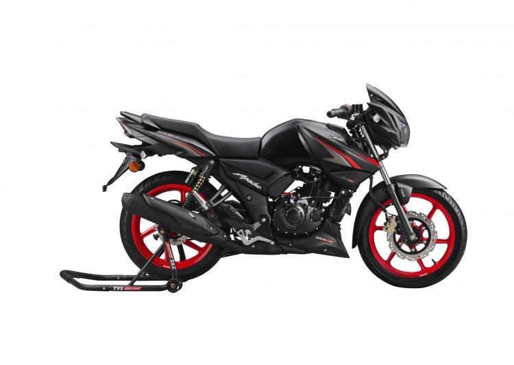 Tvs Apache Rtr 160 2v Racing Edition Right Profile