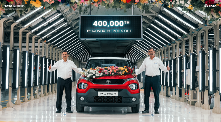 Tata Punch 4 Lakh Sales Milestone