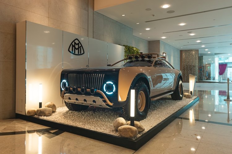 Project Maybach Virgil Abloh Front Quarter