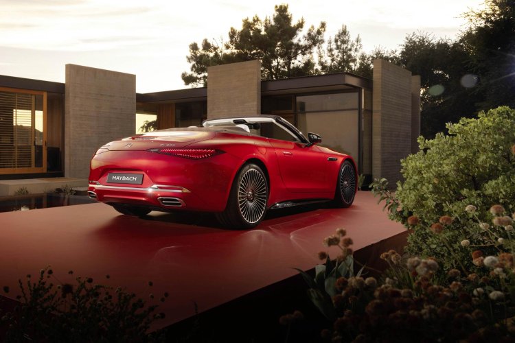 Mercedes Maybach Sl 680 Monogram Series Rear Quart