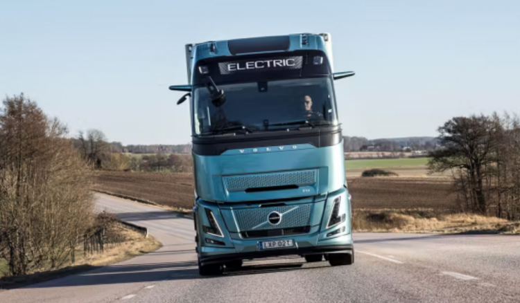 Volvo Electric Truck With 600 Km Range