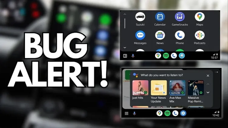 Android Auto Bug