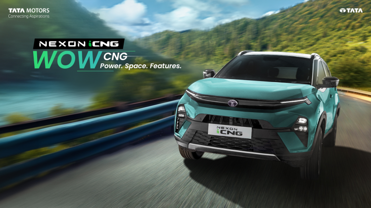 Tata Nexon Cng Front Quarter