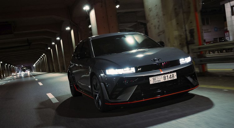 2025 Hyundai Ioniq 5 N Front Quarter