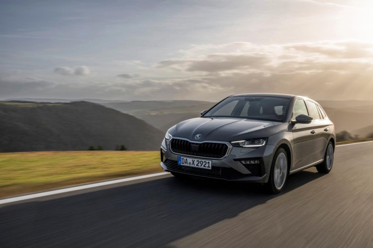 Skoda Scala Front Quarter