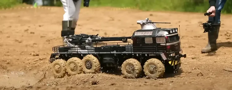 Worlds Biggest Rc Truck In Action