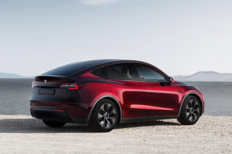 Tesla Model Y 7 Seater Rear Quarter