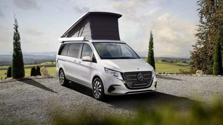 2025 Mercedes V Class Horizon Front Three Fourth