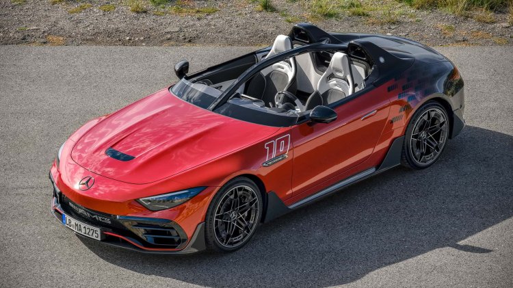 Mercedes Amg Purespeed Front Quarter Top