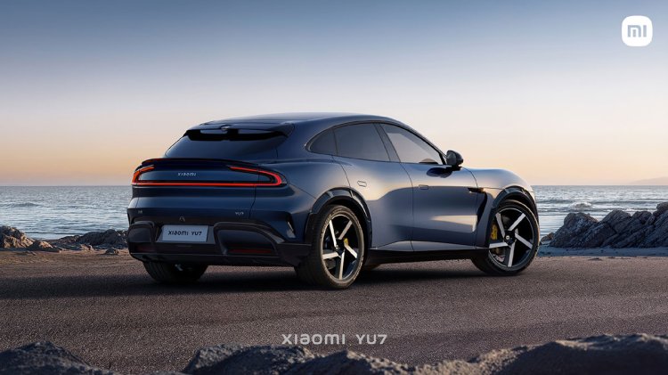 Xiaomi Yu7 Suv Rear Quarter