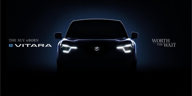 Maruti E Vitara Teaser