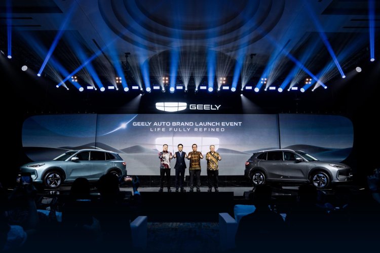 Geely Brand Launch Indonesia Stage