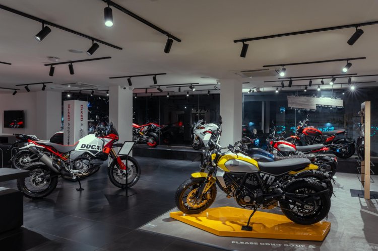 Ducati Largest Showroom In India