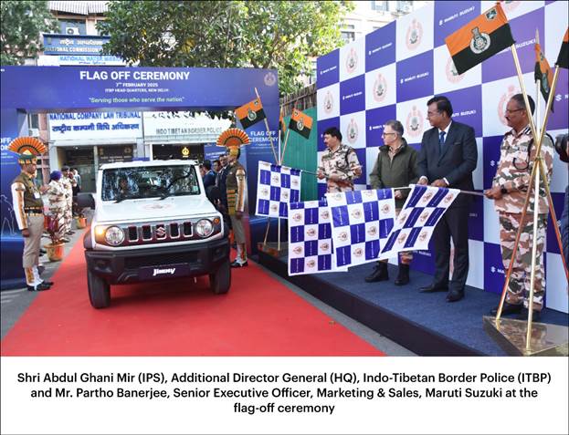 Maruti Jimny Joins Indo Tibetan Border Police Flee