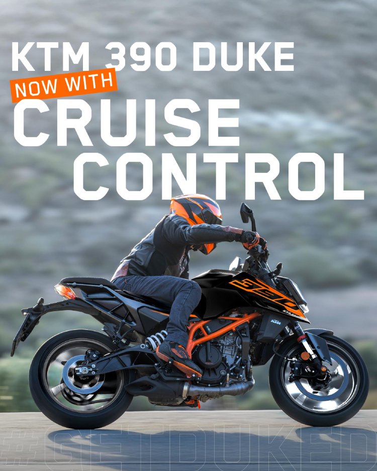 2025 Ktm 390 Duke Cruise Control Launch