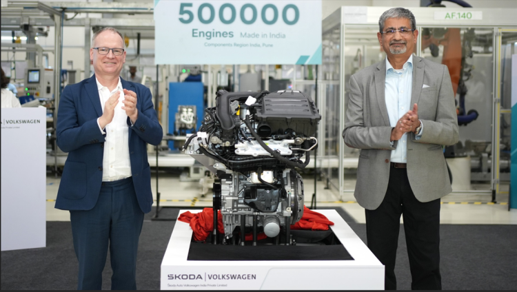 Skoda Vw India 5 Lakh Engines