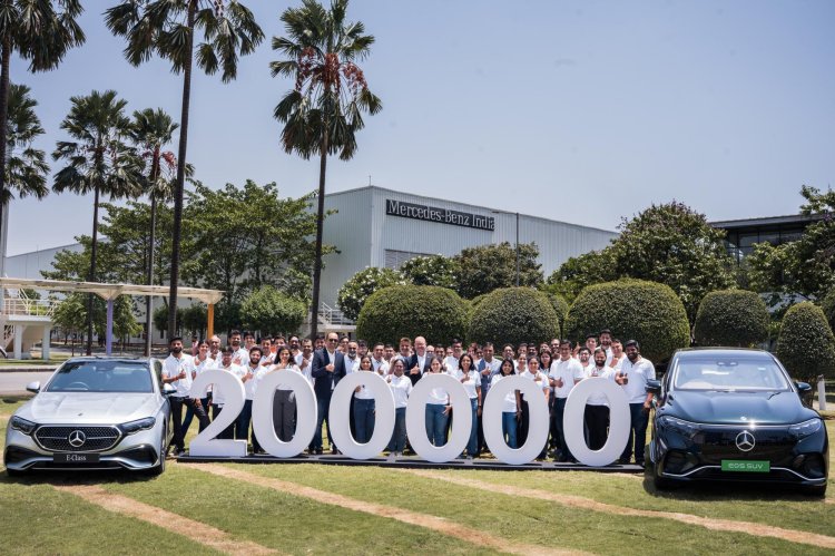 Mercedes Benz Crosses 2 Lakh Local Production Mile