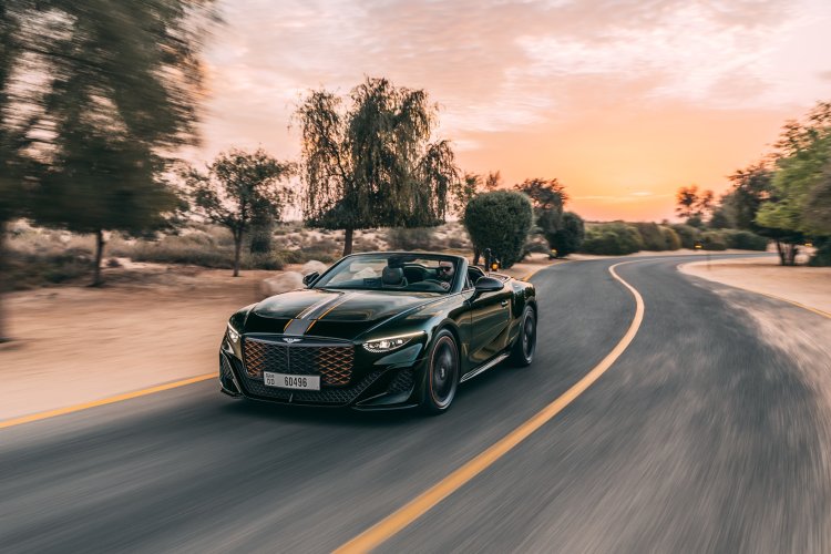 Bentley Batur Convertible Front Quarter