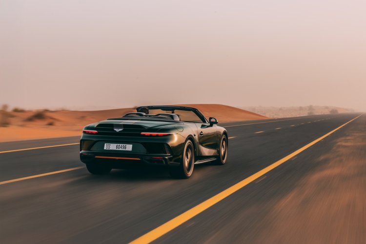 Bentley Batur Convertible Rear Quarter