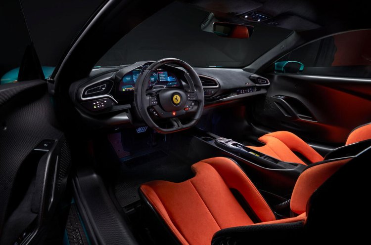 Ferrari 296 Speciale Dashboard
