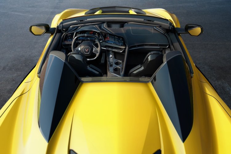 2026 Chevrolet Corvette Interior View From The Rea
