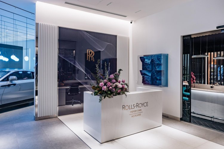 Rolls Royce Auckland Showroom Inside