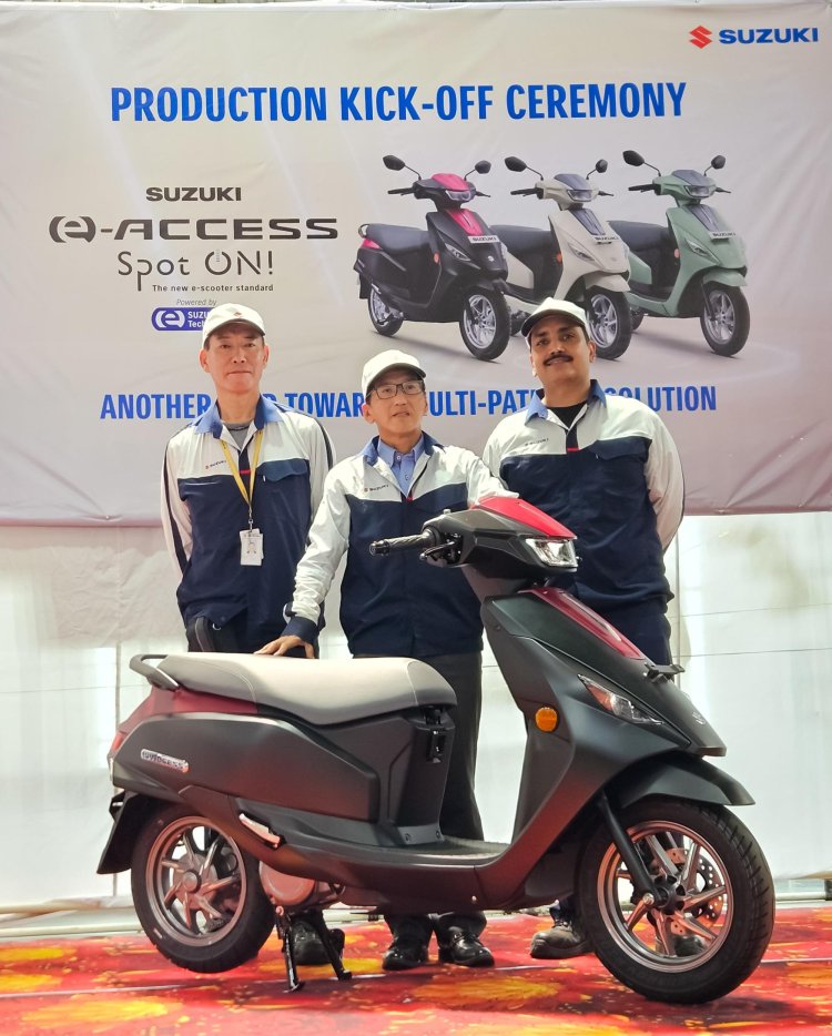 Suzuki E Access Production Kick Off