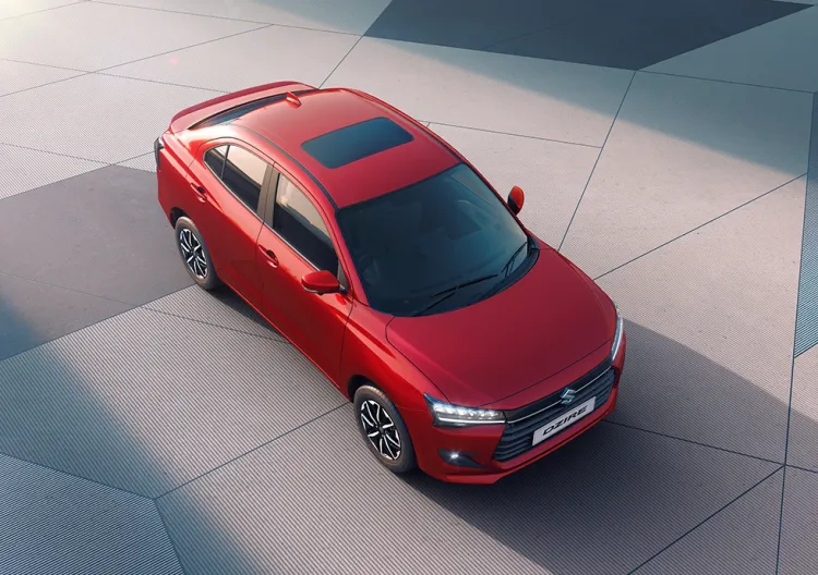 2025 Maruti Dzire Top View