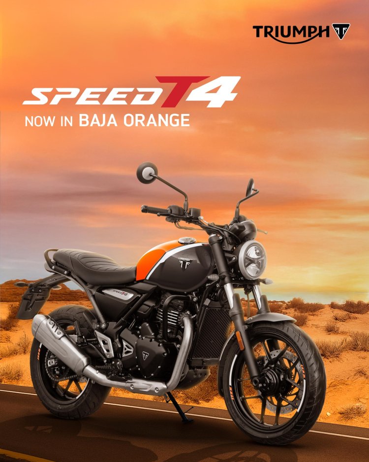 Triumph Speed T4 Baja Orange