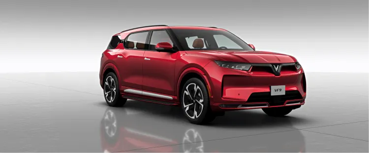 Vinfast Vf9 Red