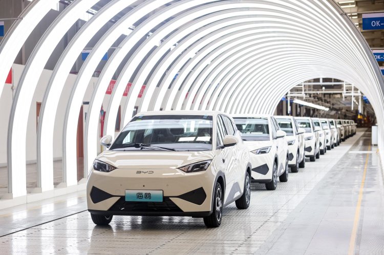 Byd Dolphin Surf Rolls Off The Production Line 4