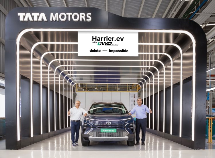 Tata Harrier Ev Production Starts